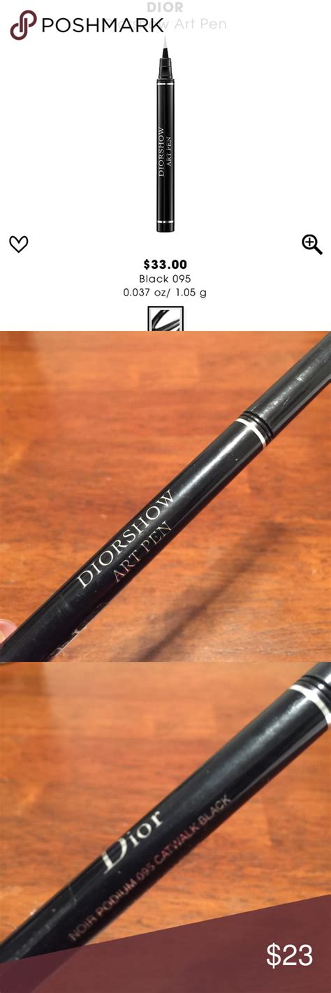 dior art pen blac|dior show pen.